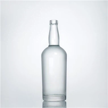 750 ml premium whiskyglasflaska